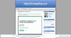 Desktop Screenshot of digitalstrategyblog.com