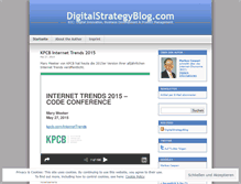 Tablet Screenshot of digitalstrategyblog.com